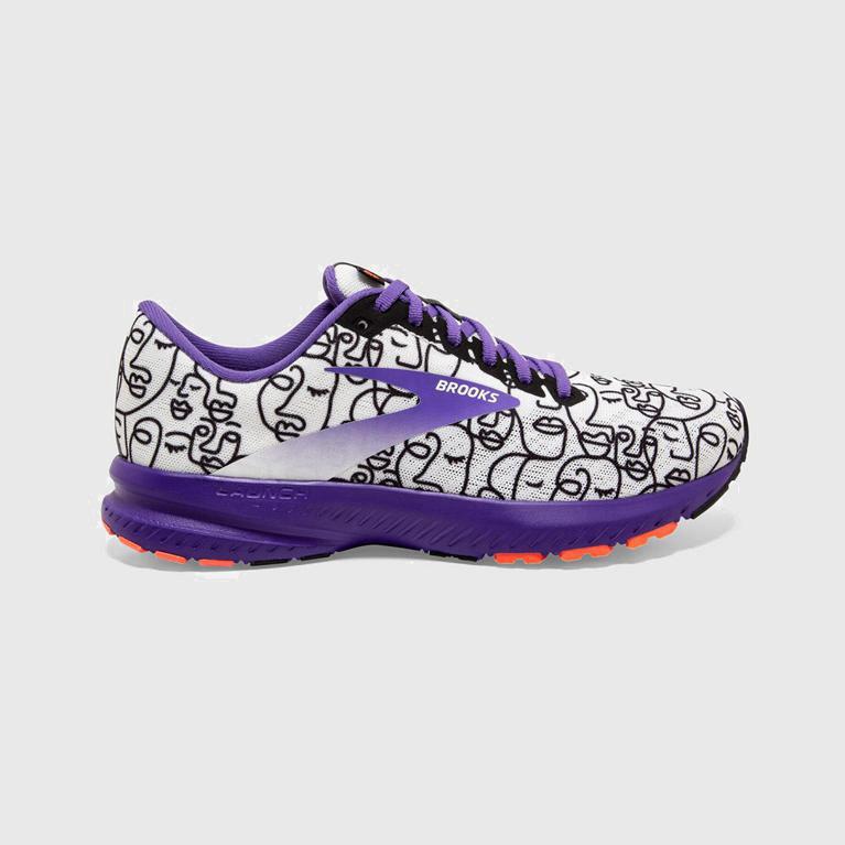 Brooks Launch 7 Womens Road Running Shoes - Purple - Philippines (746805EUZ)